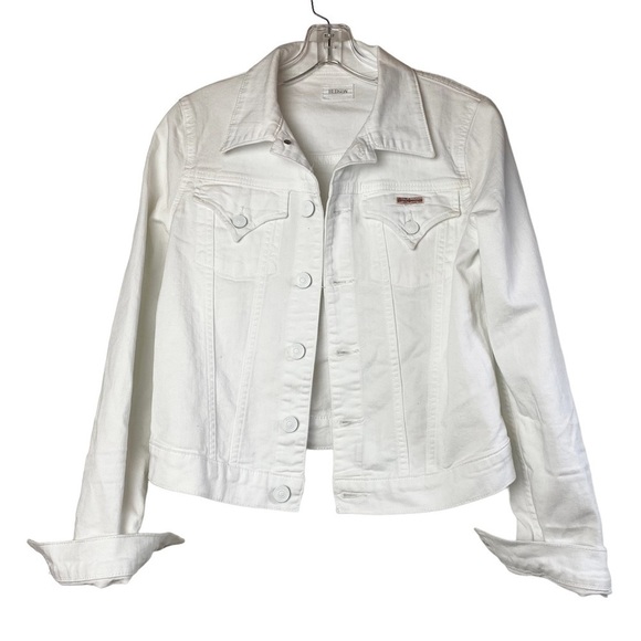 Hudson Jeans Jackets & Blazers - Hudson Signature White Jean Jacket